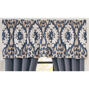 NWT Croscill Kayden Tailored Window Valance NEW